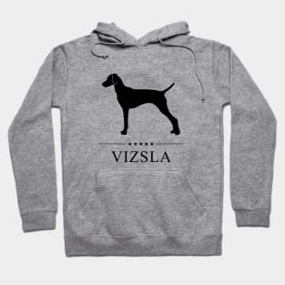 Vizsla Black Silhouette Hoodie